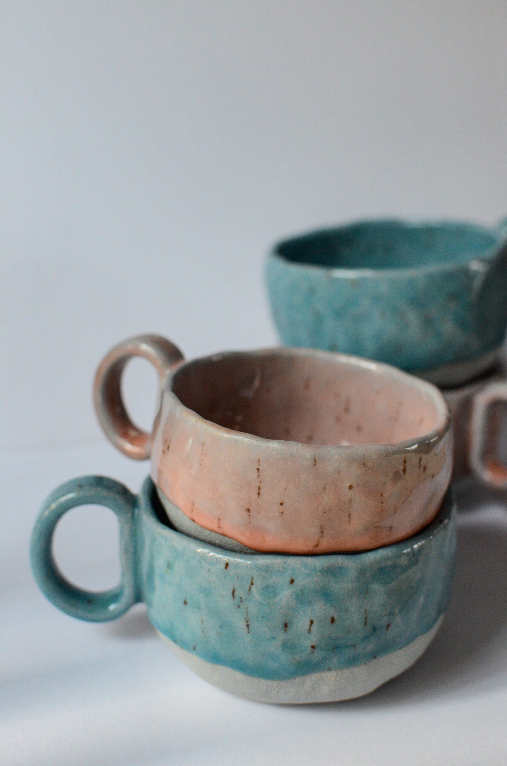 Lukierek - Duża filiżanka turkusowa - obrazek 5