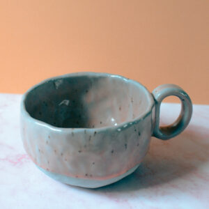 Lukierek - Duża filiżanka różowa