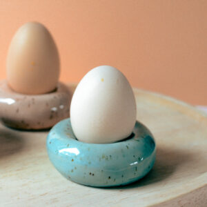 Pączki na jajka turkusowe