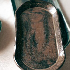 Patera brązowa ok. 17cm