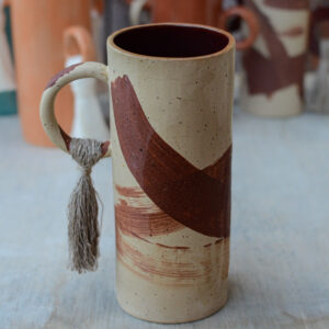 Wazon z czerwoną gliną