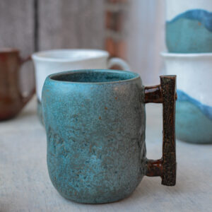 Krasnoludzki kubek błękitny 350ml