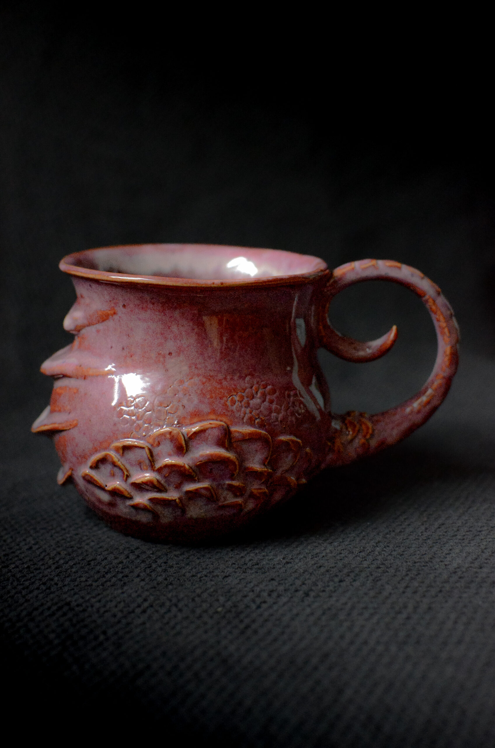 Smoczy kubek - unikat 400ml